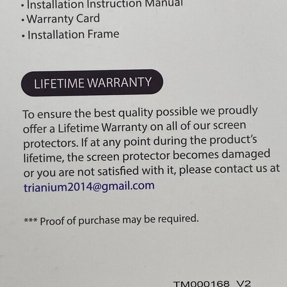 Trianium Glass Premium Tempered Glass Screen Protector iPhone X/XS Max 2 Pack - Picture 9 of 11